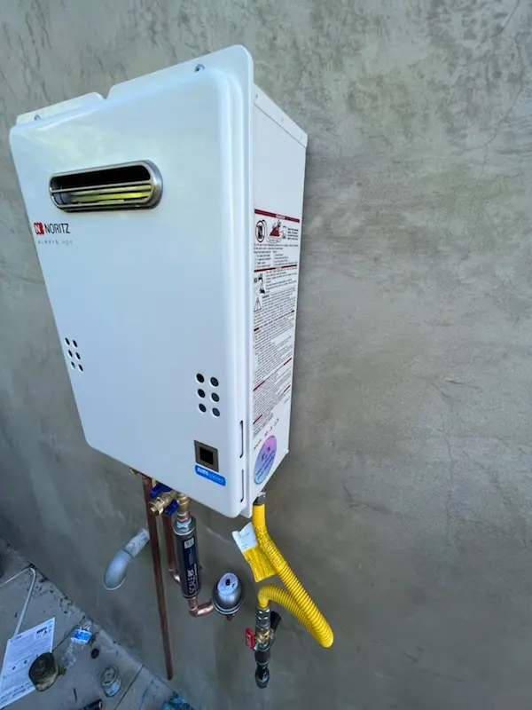 Tankless water heater installation for Lavergne homes